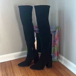 Thigh high boot size 7